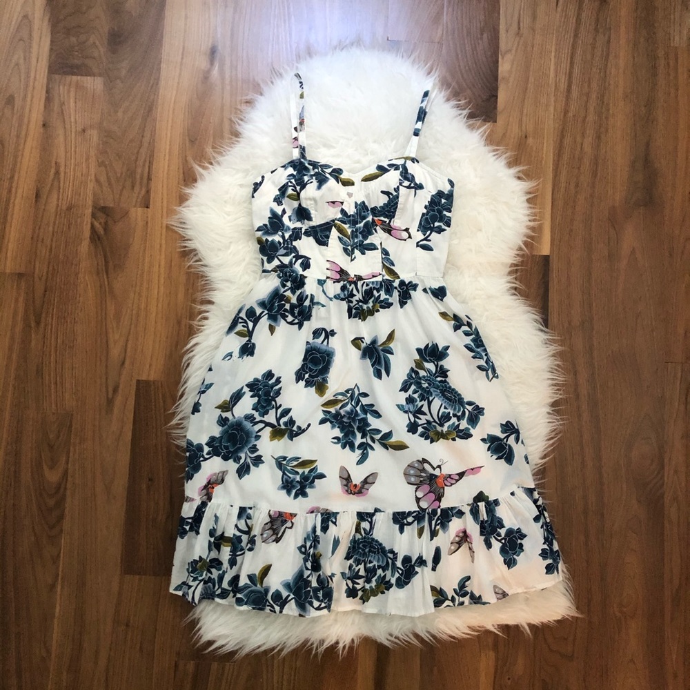 FRENCH CONNECTION FLORAL DRESS SIZE 2